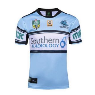 Maillot Cronulla Sharks Rugby 2016 Domicile